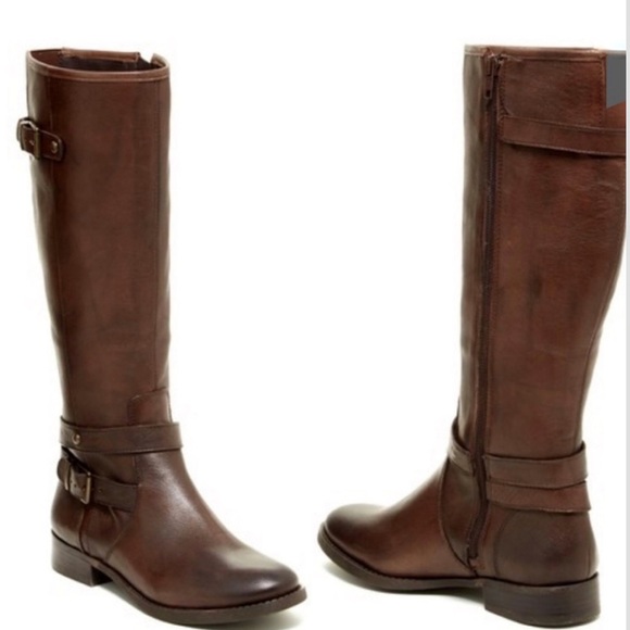 Arturo Chiang Shoes - Arturo Chiang Whiskey Fionia Leather Riding Boot sz 9